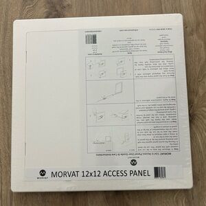 MORVAT 12x12 White Access Panel